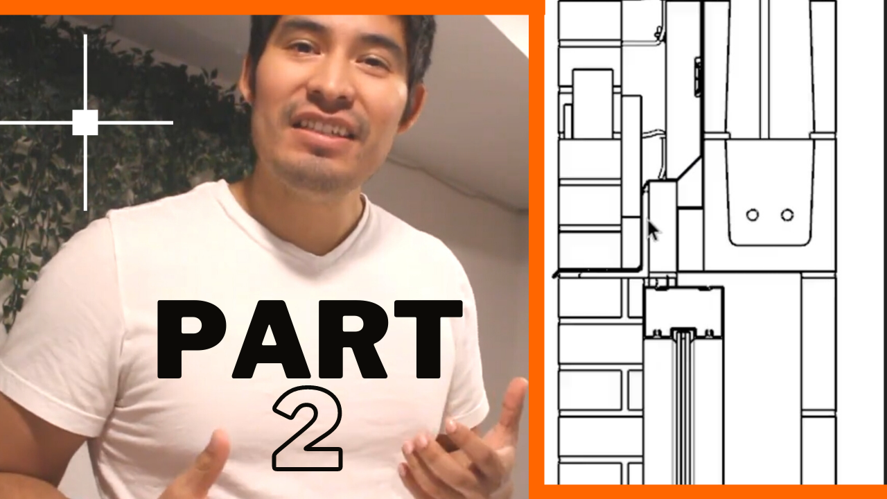 How to draw wall sections in Autocad (with Tricks) Part 2 Lazy