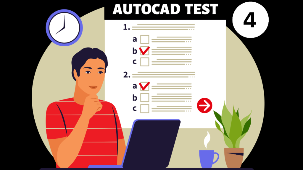 AUTOCAD TEST for JOB INTERVIEW 4