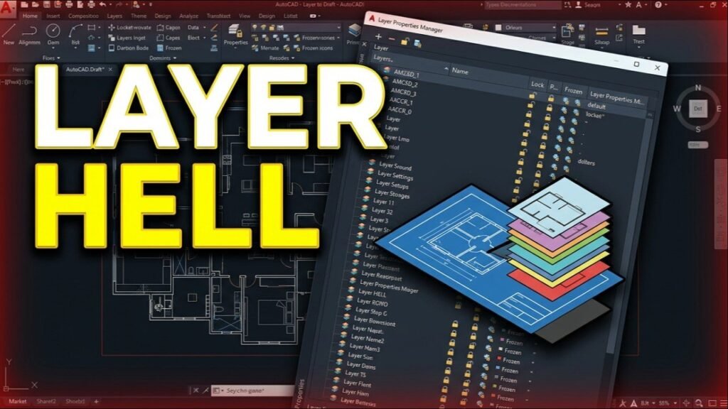 Merge All AutoCAD Layers Into One Layer and Color Fast
